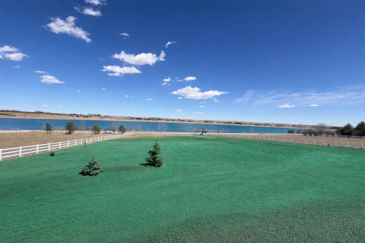 Lakefront Estate Hydroseeding photo 1